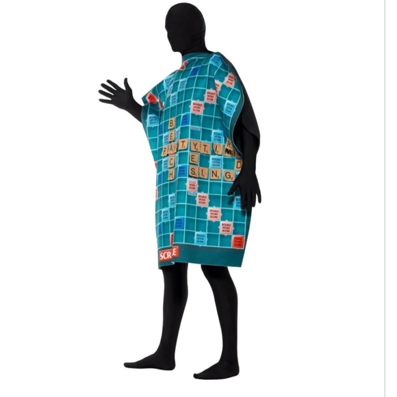 Smiffy's Scrabble Medium Costume - Picture 2 of 4